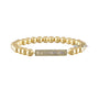 Beautiful Baguette & Stone Bar Bracelet