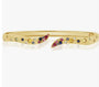 Gemstone Confetti Wave Bangle