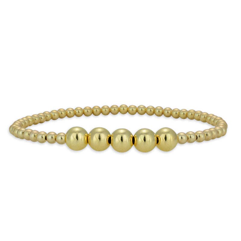 5 mm Gold Filled Section Bracelet