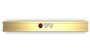 14k Slider Charm Bangle