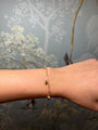 14k Yellow Gold Heart Bracelet