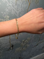 14k Yellow Gold Chain Men’s Bracelet