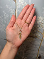 Israel Map & Diamond Magen David Charm