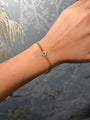 Diamond Star of David Cuban Chain Bracelet