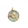 Mother of Pearl Star of David Charm
