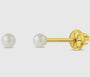 14k Pearl Baby Earrings