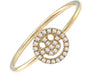 Diamond “Smiley Face” Fashion Ring