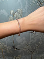 Pink Sapphire and Diamond Flexi Bangle