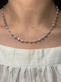 Lab Diamond Multi Shape Tennis Necklace