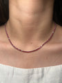 Ruby Tennis Necklace