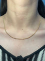 Thin Men’s Cuban Chain Necklace