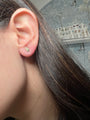 Yellow Gold Hamsa Studs