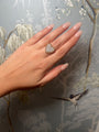 14k Gold and Diamond Heart Ring