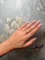 14k Gold Double Heart Ring