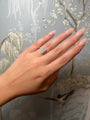 2.02ct oval lab diamond ring