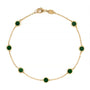 14k Gold Lucy Circle Bracelet