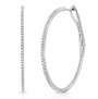 14k Gold Diamond Yakira Hoops