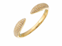 14k Gold Diamond Open Claw Ring