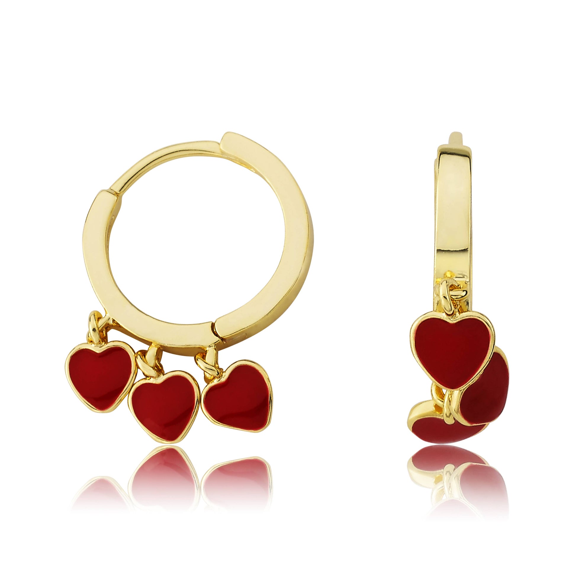 Cz Flower Dangle Earring