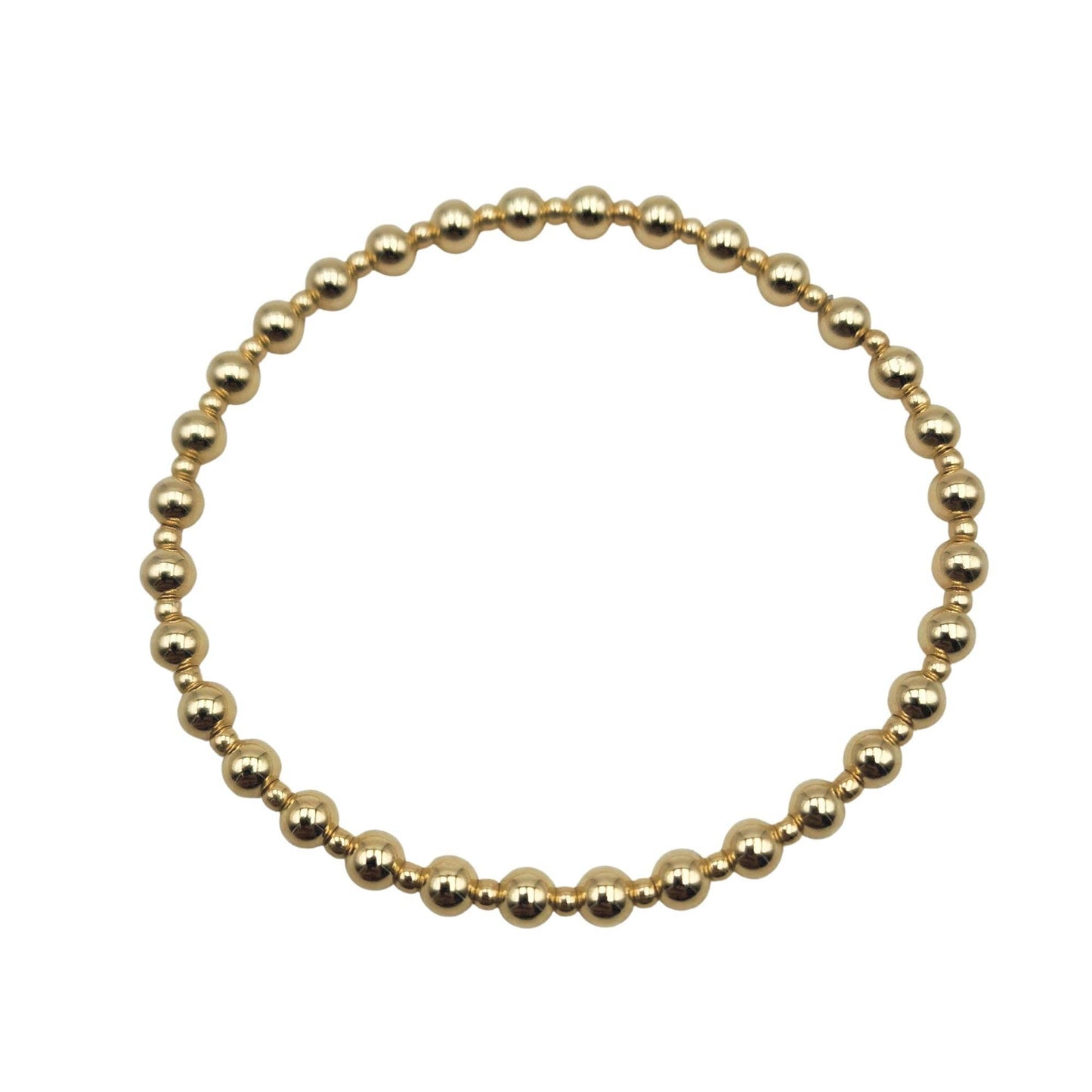 2mm and 4mm Gold Filled Bracelet