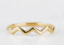 14kt Yellow Gold Zigzag Ring