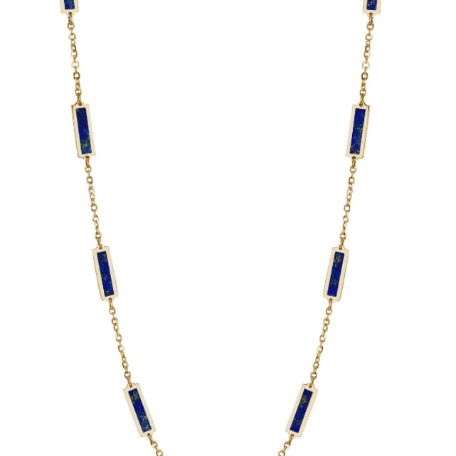 Enamel Bar Necklace