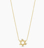 PETITE HEART STAR OF DAVID NECKLACE