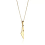 14K Small Map of Israel with Diamond Charm
