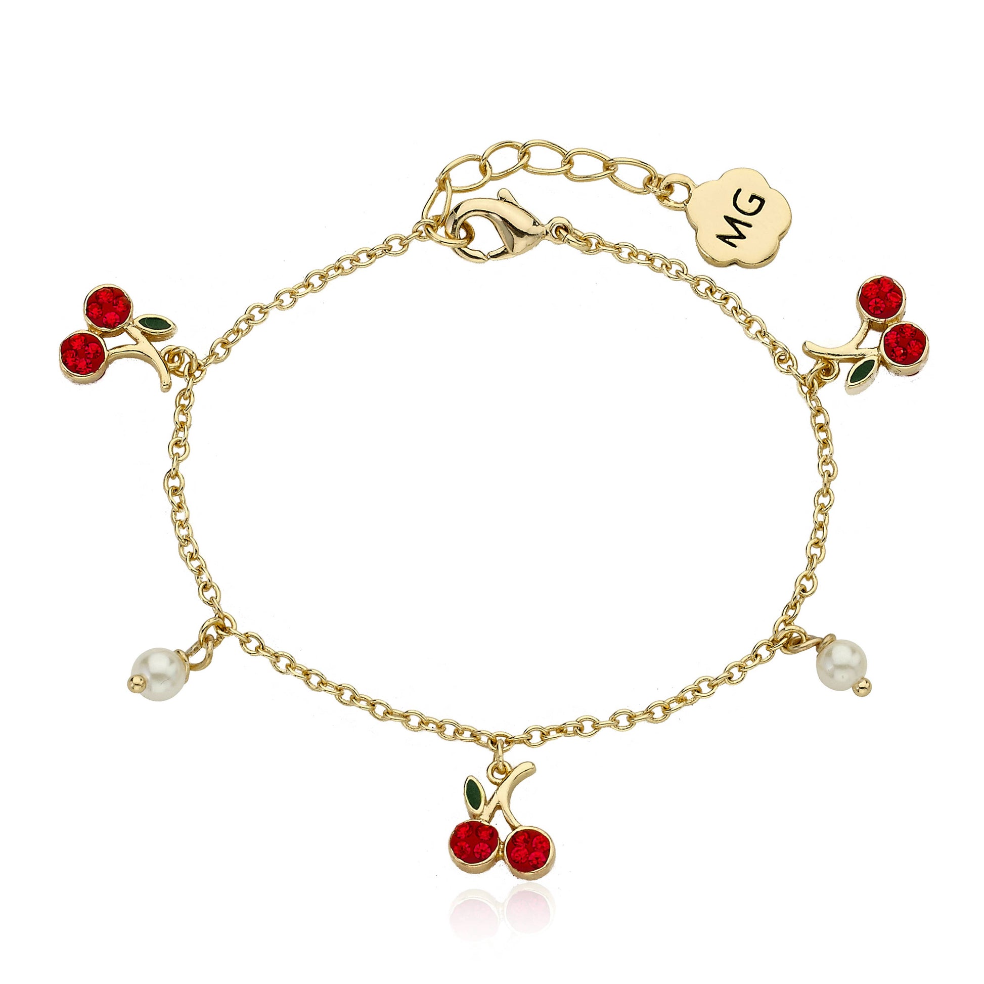 Cherry Charm Bracelet