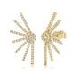 .41CT DIAMOND SUN STUD EARRINGS