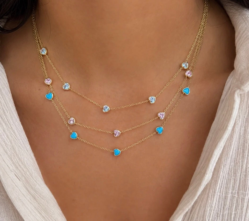 Love Notes Heart Necklace