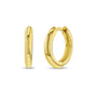 14k Gold Thick Polished Kids / Children's / Girls Earrings