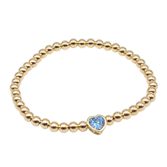 Heart CZ Bracelet