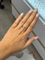 Bezel Mixed Shape Chai Ring