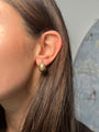 14k Yellow Gold Teardrop Earrings