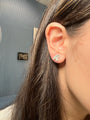 Lab Grown Diamond Cluster Studs