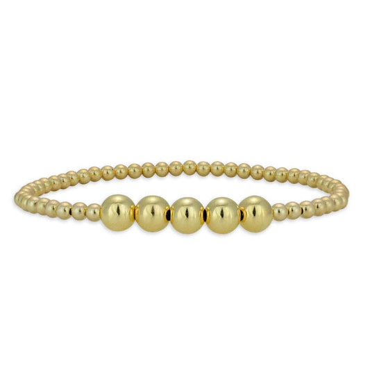 5 mm Gold Filled Section Bracelet