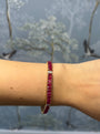 Ruby and Diamond Tennis Bracelet