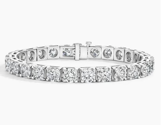 13.40ctw Lab Diamond Tennis Bracelet