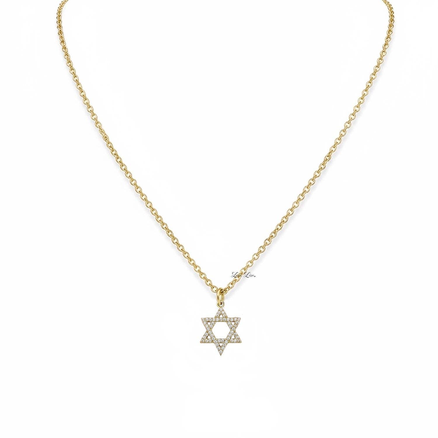 Star of David Necklace