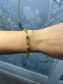 14k Yellow Gold Tiffany Link Bracelet