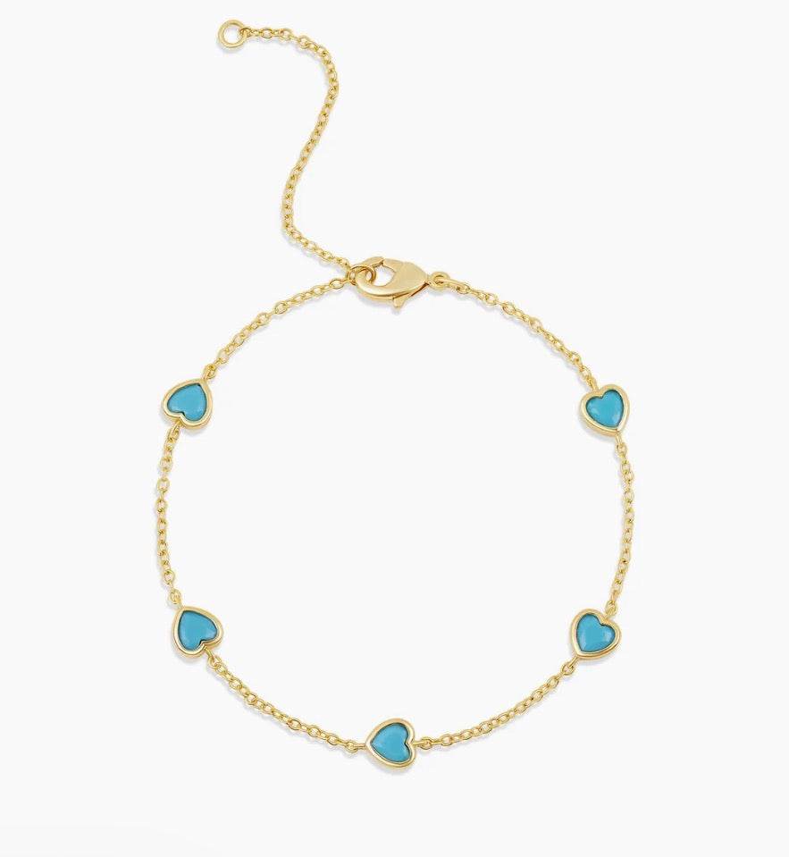 Love Notes Heart Bracelet