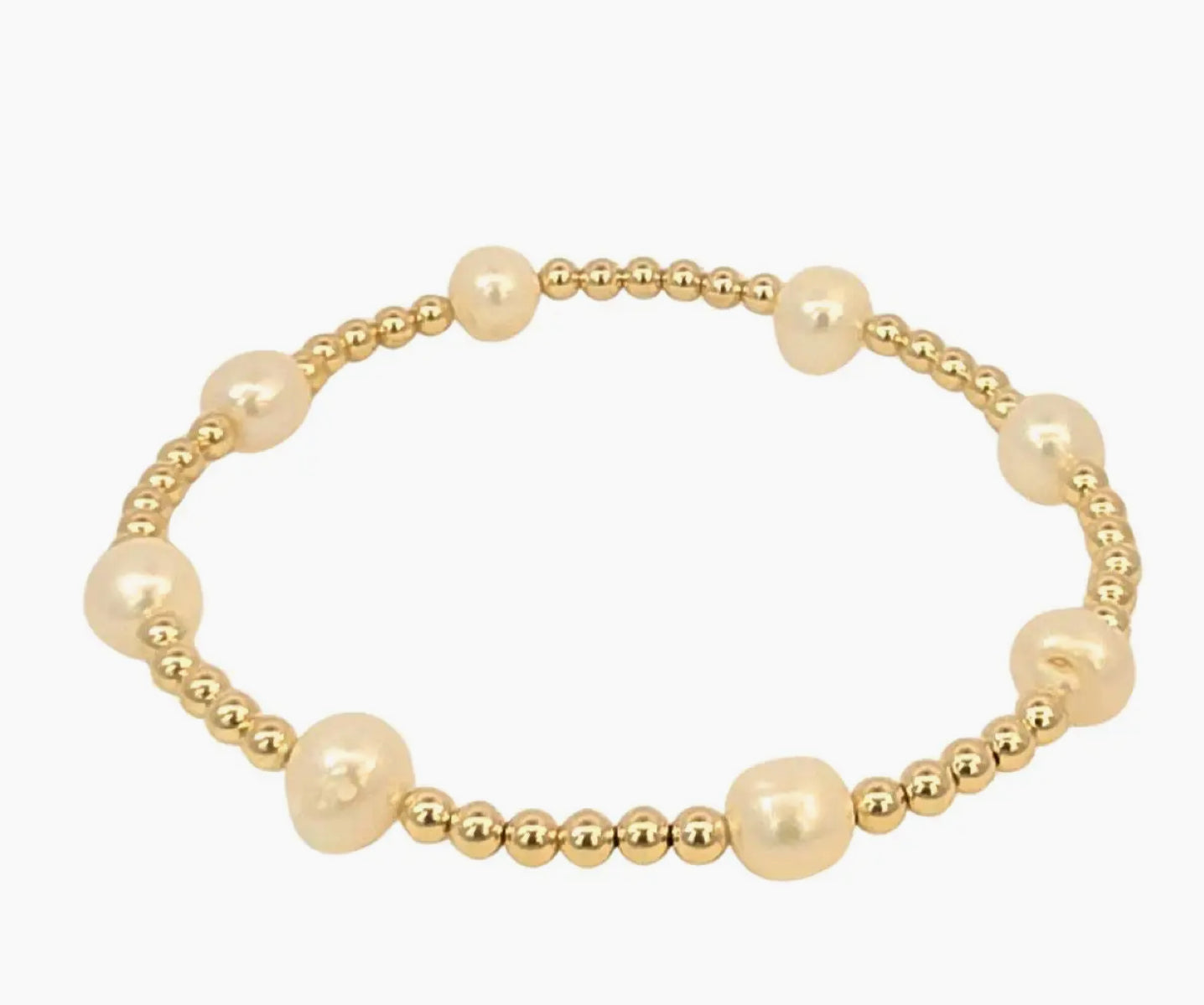 Pearl beaded bracelet