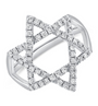 .48ct Diamond Star Of David Ring