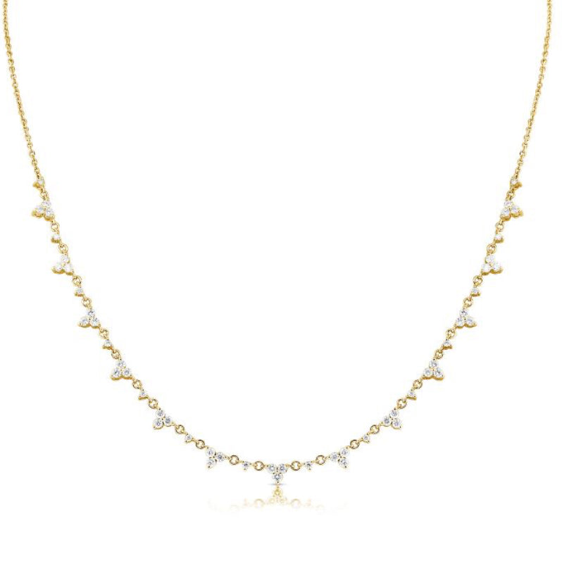 1.33CT DIAMOND ILLUSION STATION NECKLACE