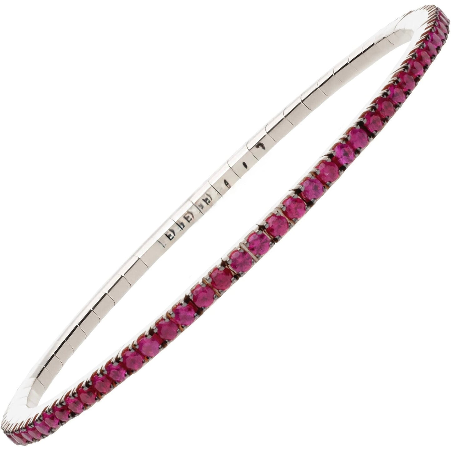 14k Ruby Flexi Tennis Bracelet