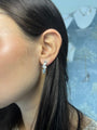 Lab Grown Mixed Shape Oval Hoops