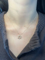 14k Gold Diamond Jewish Star Charm