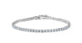 3.26ctw 14k Lab Diamond Tennis Bracelet