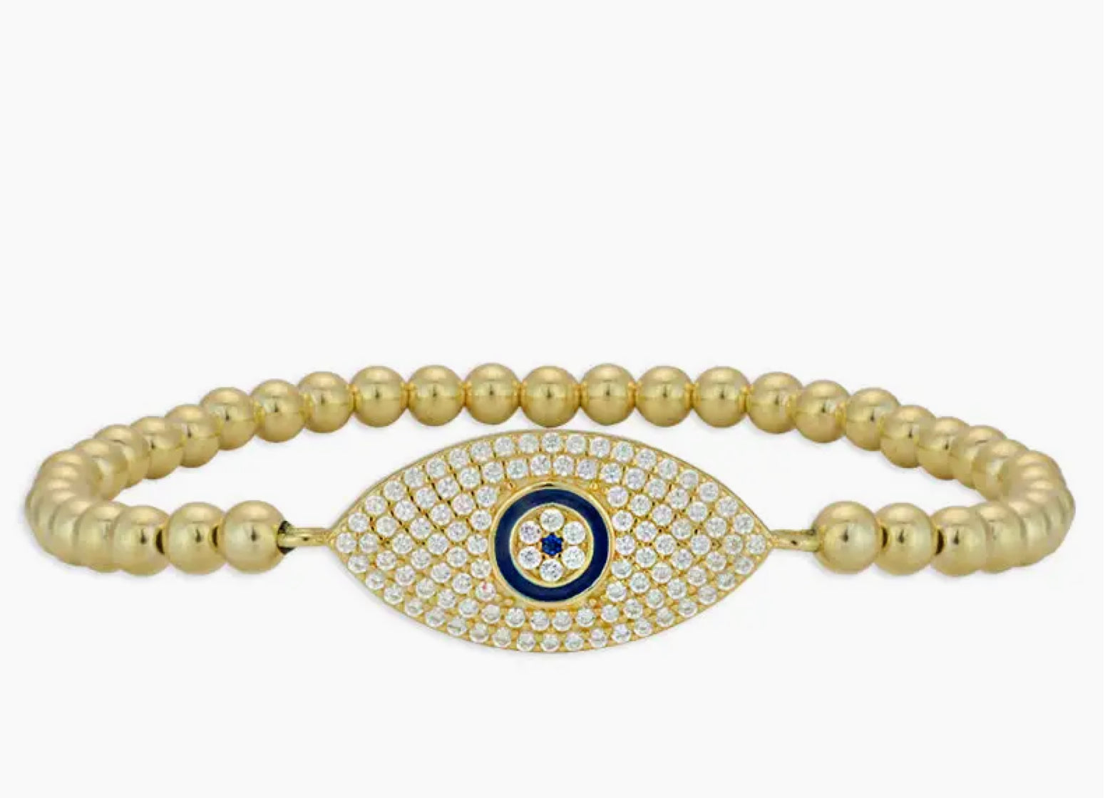 Evil eye beaded bracelet